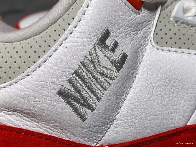 Air CJ0939-100 Red Retro Tinker Jordan 3 University White 0713